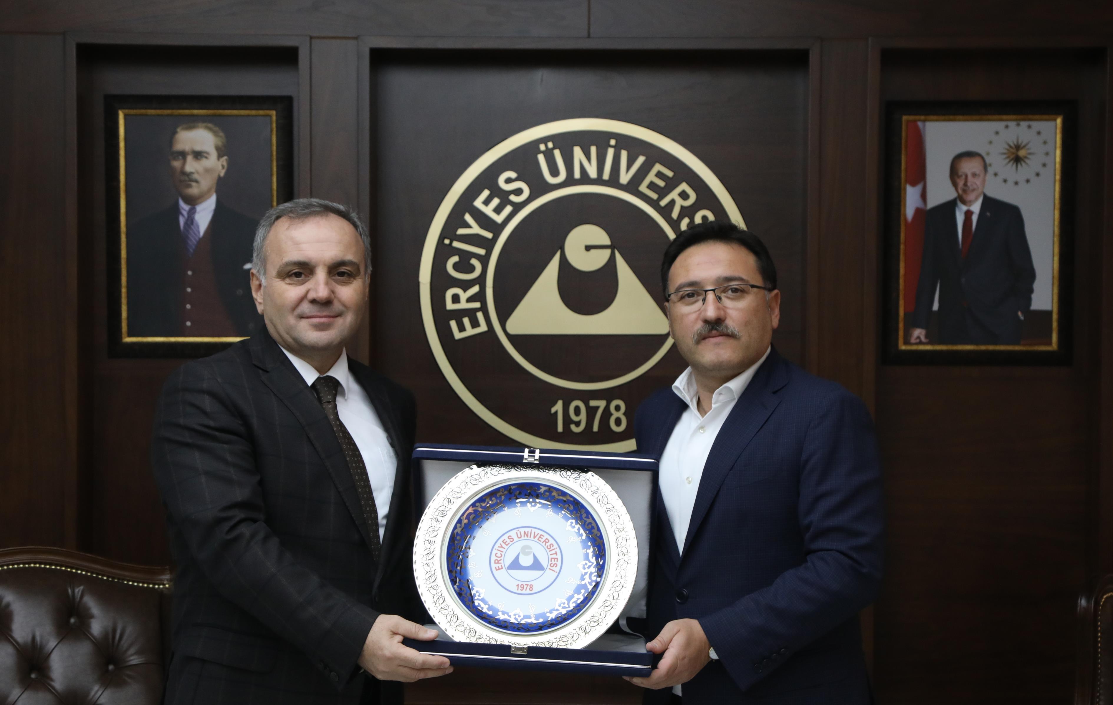 Governo Rector Governor Gökmen Çiçek paid a return visit to our Rector